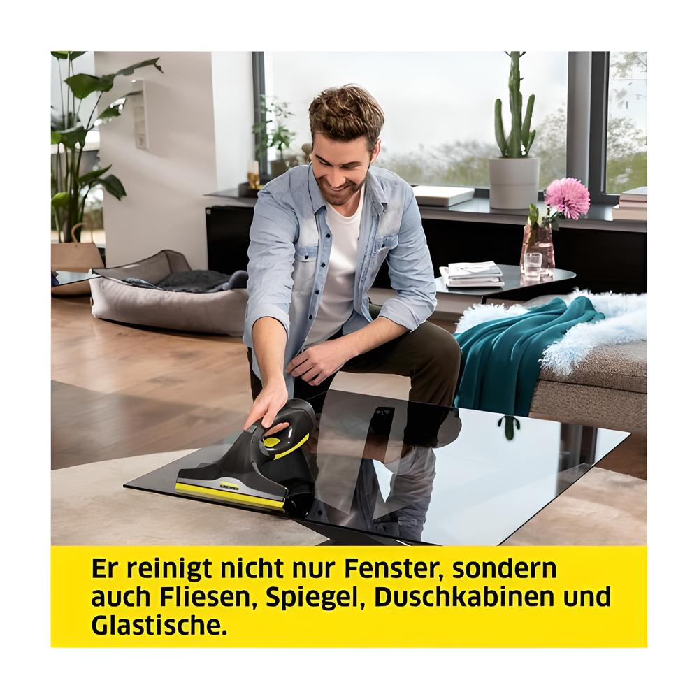 Kärcher Akku Fenstersauger WV 2 Black Edition
